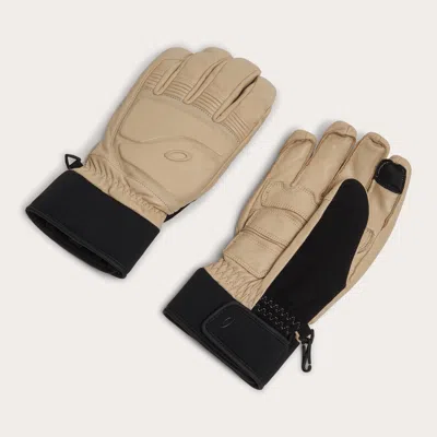 Oakley Peak Leather Gloves In Humus