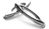 Oakley Mann Turbine/turbine Rotor Icon Kit In Polished Chrome