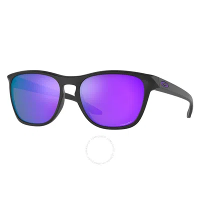 Oakley Manorburn Prizm Violet Square Men's Sunglasses Oo9479 947903 56 In Blue