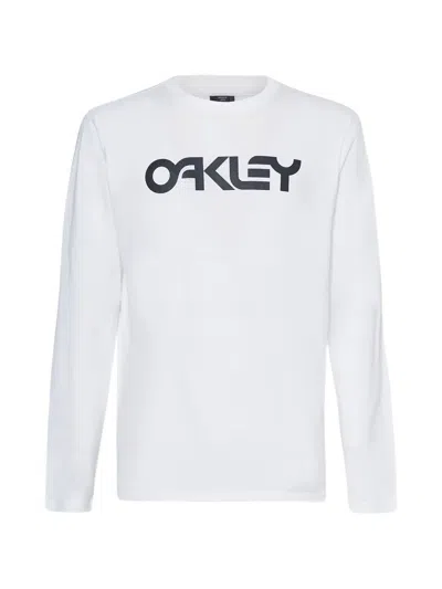 Oakley Mark Ii Long-sleeve T-shirt In White