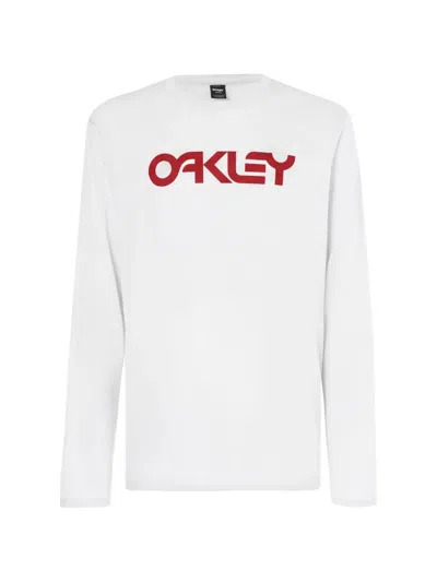 Oakley Mark Ii Long-sleeve T-shirt In White