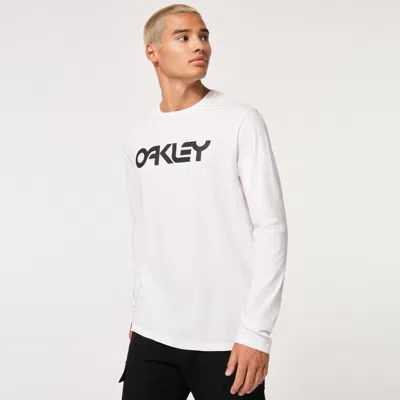Oakley Mark Ii L/s Tee 2.0 In Black,white