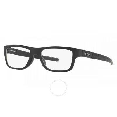 Oakley Marshal Mnp Demo Rectangular Men's Eyeglasses Ox8091 809101 53 In Black