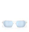 Oakley Masseter Rectangle Sunglasses In White