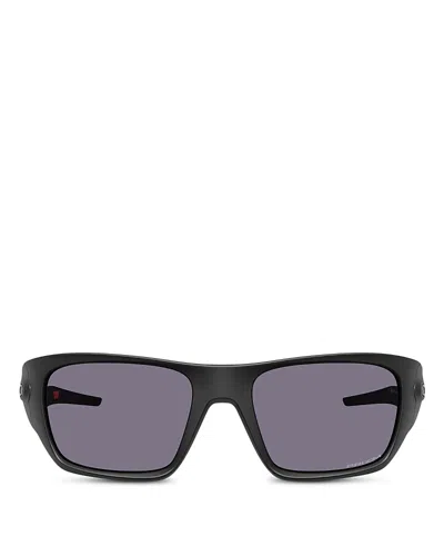 Oakley Masseter Rectangular Sunglasses, 60mm In Black