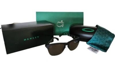 Pre-owned Oakley Masters Limited Edition 2024  Frogskin Sunglasses. In Black