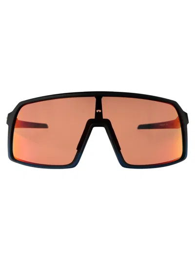 Oakley Matte Balsam Fade Acetate Sunglasses In Orange