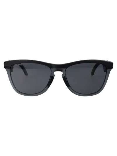 Oakley Matte Black Acetate Sunglasses