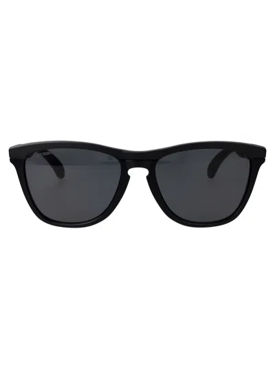 Oakley Matte Black Acetate Sunglasses