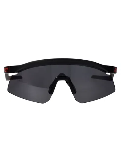 Oakley Matte Black Acetate Sunglasses In Multi