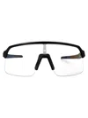 Oakley Matte Black Injectate Sunglasses In Transparent