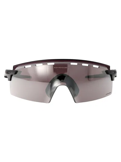 Oakley Matte Grey Acetate Sunglasses
