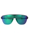 Oakley Matte Grey Acetate Sunglasses In Multi