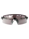 Oakley Matte Grey Acetate Sunglasses In Gray