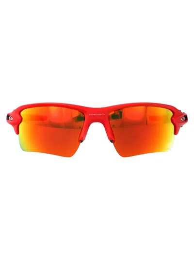 Oakley Matte Redline Acetate Sunglasses In Orange