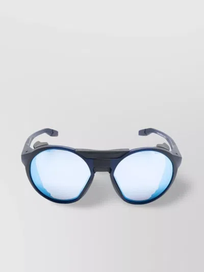 Oakley Matte Sunglasses With Mirrored Lenses