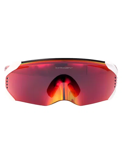 Oakley Matte White Injectate Sunglasses In Multi