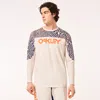Oakley Maven Coast Ls Jersey In Orange,blue