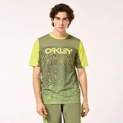 Oakley Maven Coast Ss Jersey In Green