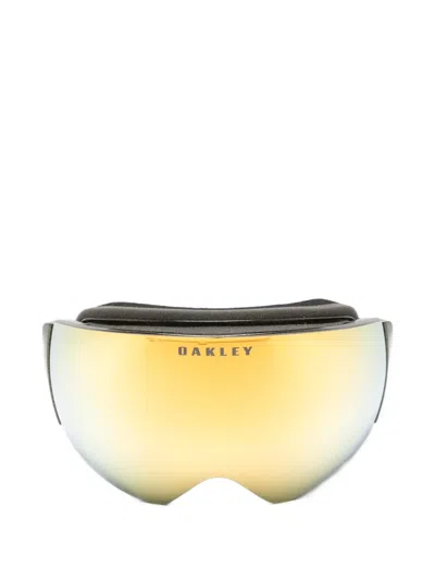 Oakley Medium Flight Deck Pro 50th Anniversary Ski Goggles In Yellow