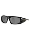 Oakley Men's Oo9491 Rectangular Sunglasses In Red