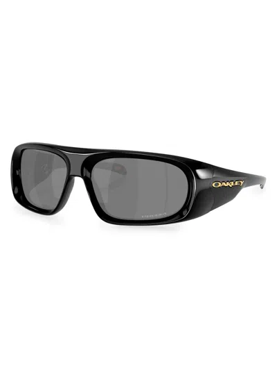 OAKLEY MEN'S 61MM RECTANGULAR SUNGLASSES