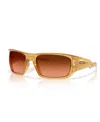 Oakley Men's Alexia Putellas Signature Series Masseter Sunglasses, Oo9486 In Translucent Light Curry