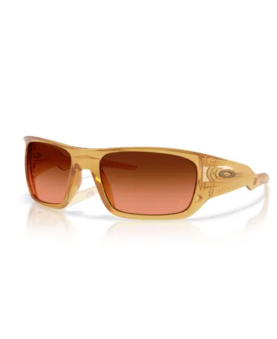 Oakley Men's Alexia Putellas Signature Series Masseter Sunglasses, Oo9486 In Translucent Light Curry
