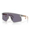 Oakley Men's Bxtr Metal Forge Collection Sunglasses, Oo9237 In Transparent Gray Ink