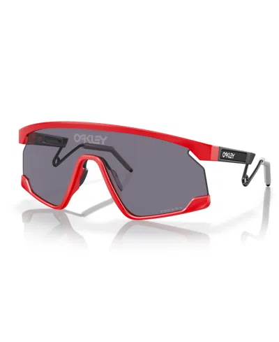 Oakley Red Bxtr Sunglasses In Matte Redline