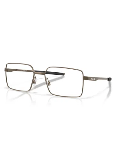 Oakley Men's Foil Sq Eyeglasses, Ox3062 In Pewter