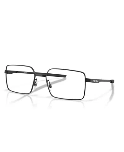Oakley Men's Foil Sq Eyeglasses, Ox3062 In Satin Black