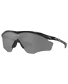 Oakley Men's Frame Xl Polarized Sunglasses, Oo9343 45 M2 In Matte Black,prizm Black Polarized