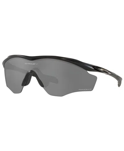 Oakley Men's Frame Xl Polarized Sunglasses, Oo9343 45 M2 In Matte Black,prizm Black Polarized