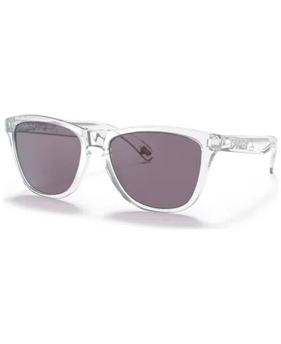 Oakley Men's Frogskins (low Bridge Fit) Hachi Collection Sunglasses, Oo9245 In Clear