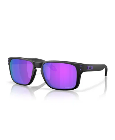 Oakley Men's Holbrook Sunglasses, Oo9509 In Matte Black