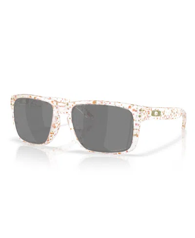 Oakley Holbrook™ (low Bridge Fit) Terrazzo Collection Sunglasses In Prizm Black Polarized