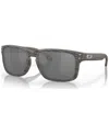 Oakley Men's Holbrook Xl Collection Polarized Sunglasses, Oo9417 In Woodgrain,prizm Black Polar