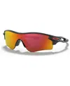 Oakley Men's Low Bridge Fit Sunglasses, Oo9206 Radarlock Path 38 In Black 3