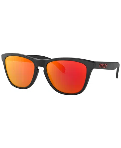 OAKLEY MEN'S LOW BRIDGE FIT SUNGLASSES, OO9245 FROGSKINS 54