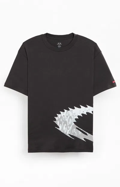 Oakley New Retro Tee Static 3.0 T-shirt In Gray