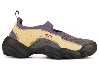Pre-owned Oakley Men's  Factory Team Flesh Al Brain Dead Sneakers In Sand/grape