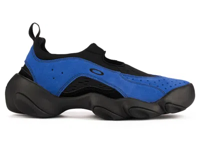 Pre-owned Oakley Men's  Factory Team Flesh Sandal Brain Dead Sneakers In Electric Blue/black