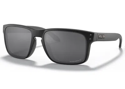 Pre-owned Oakley Men's  Holbrook Sunglasses In Matte Black/prizm Black Polarized (oo9102/d655)