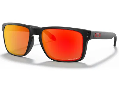 Pre-owned Oakley Men's  Holbrook Xl Sunglasses In Matte Black/prizm Ruby (oo9417/0459) In Multi