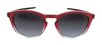 Pre-owned Oakley Men's  Pitchman Round Sunglasses In Red Fade (0oo9439 943917)