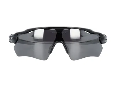 Pre-owned Oakley Men's  Radar Ev Path Sunglasses In Polished Black (oo9208/52)