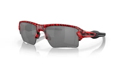 Pre-owned Oakley Men's  Rectangle Sunglasses In Red Tiger (0oo9188 9188h2)