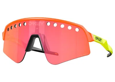 Pre-owned Oakley Men's  Sutro Lite Sweep Vented Sunglasses In Orange (oo9465/0839)