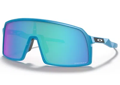 Pre-owned Oakley Men's  Sutro Sunglasses In Sky Blue/prizm Sapphire (oo9406/0737)